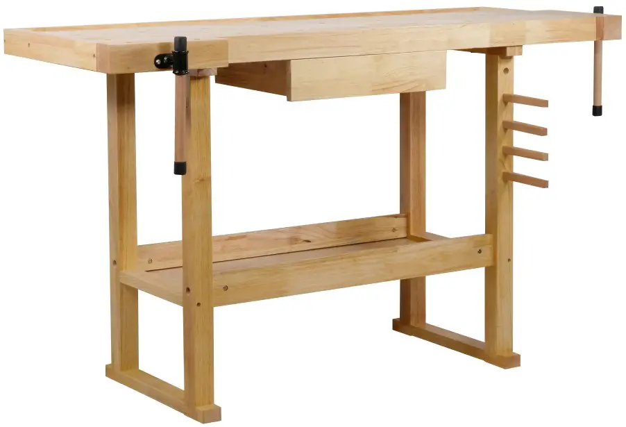 Clarke STWB5150 Wooden Workbench 1520mm With Vice 1 Drawer