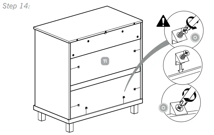 Silver Cross IND.1126149 Hoxton Dresser - fig 16