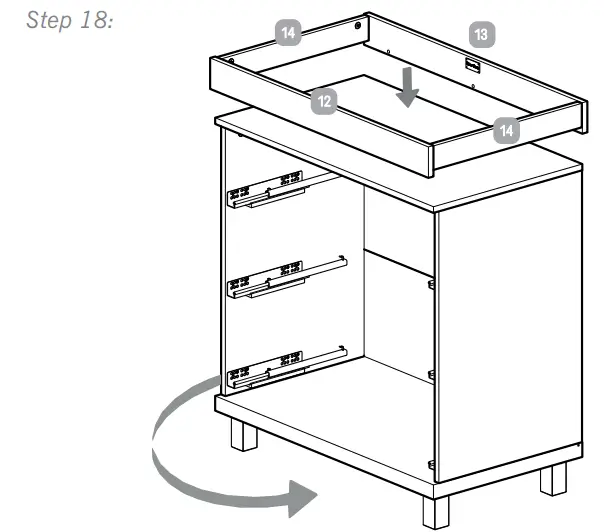 Silver Cross IND.1126149 Hoxton Dresser - fig 20
