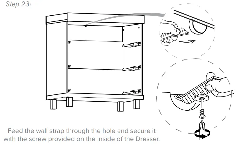 Silver Cross IND.1126149 Hoxton Dresser - fig 25