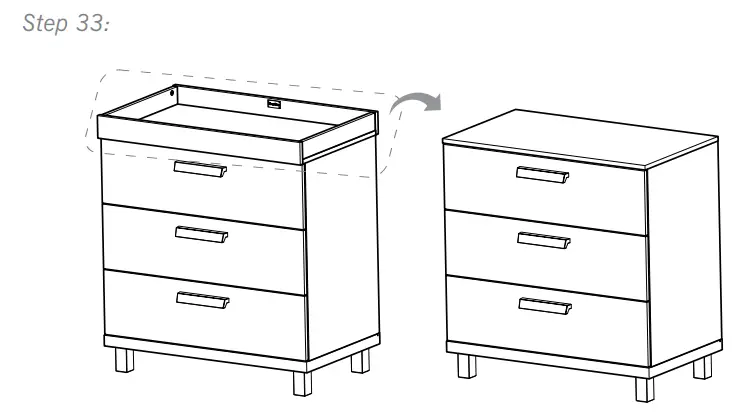 Silver Cross IND.1126149 Hoxton Dresser - fig 35