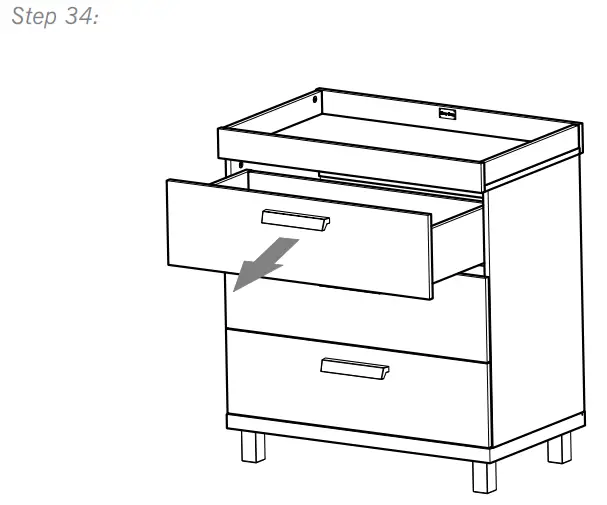 Silver Cross IND.1126149 Hoxton Dresser - fig 36