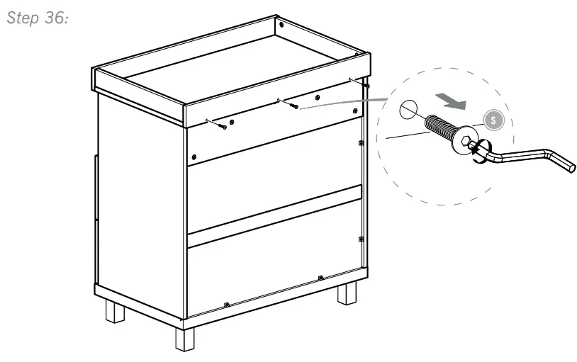 Silver Cross IND.1126149 Hoxton Dresser - fig 38
