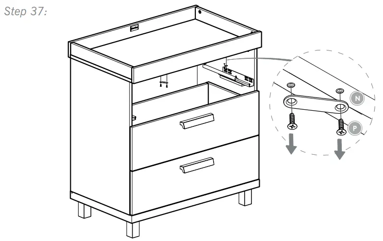 Silver Cross IND.1126149 Hoxton Dresser - fig 39