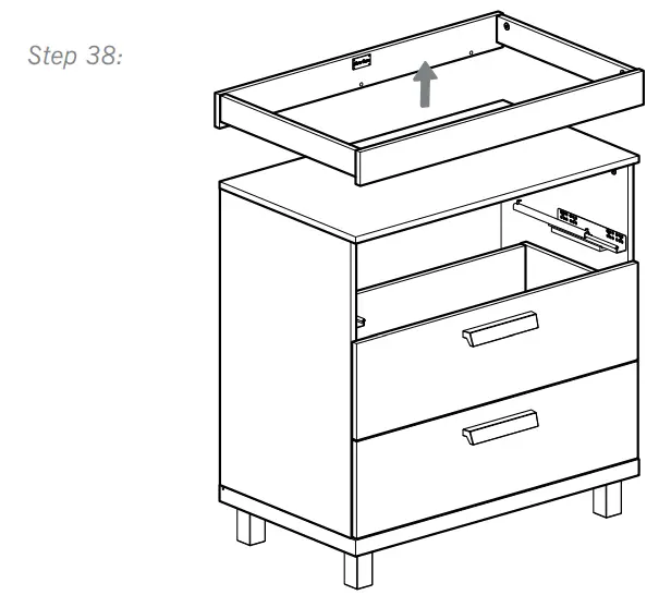 Silver Cross IND.1126149 Hoxton Dresser - fig 40
