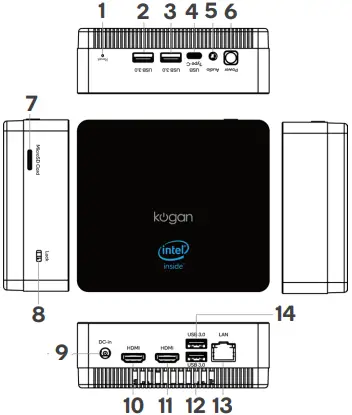 kogan KAMPG700PA ATLAS G700 Mini PC A01