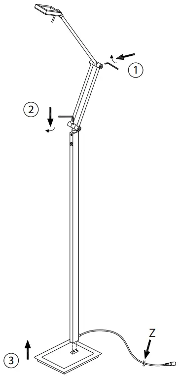 Paul Neuhaus 434 LED Floor Lamp - FIGURE 2