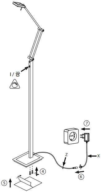 Paul Neuhaus 434 LED Floor Lamp - FIGURE 3