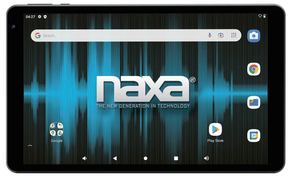 naxa NID-1070 Android 10.1 Inch Core Tablet