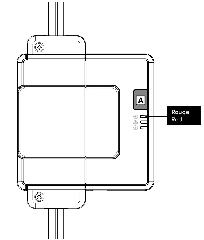 Installing the CCR on the unit’s power cable