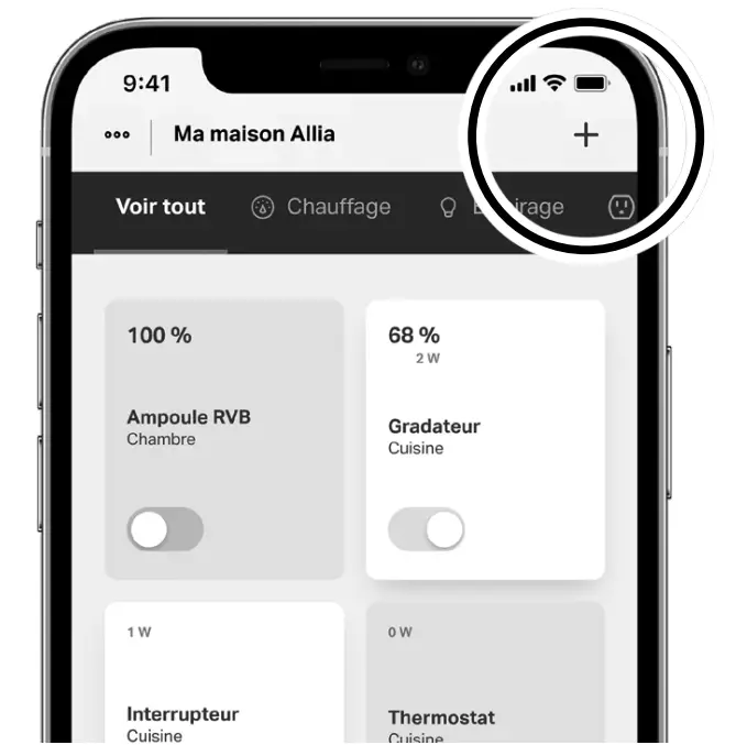 Pair the load controller to the Allia ecosystem