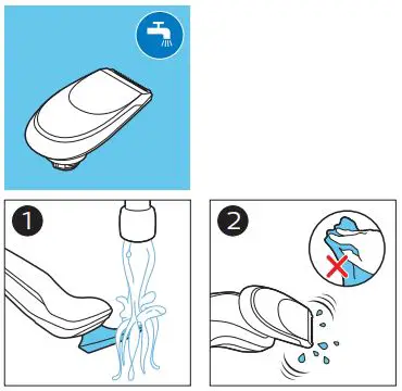 PHILIPS SP988X Series Shaving Heads Instruction Manual - How to use