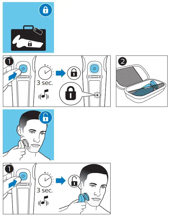 PHILIPS SP988X Series Shaving Heads Instruction Manual - How to use