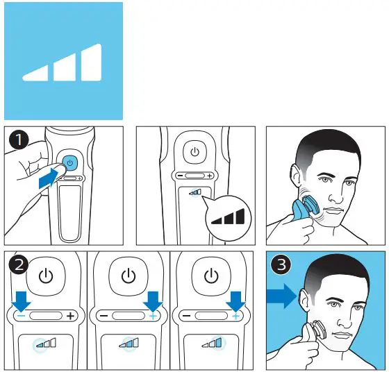 PHILIPS SP988X Series Shaving Heads Instruction Manual - How to use