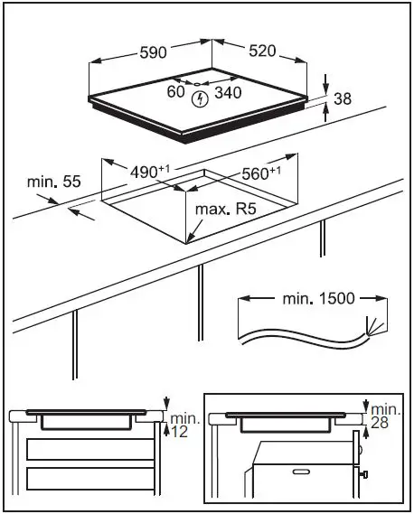 Electrolux-HOC620F-Induction-Cooktop-fig- (2)