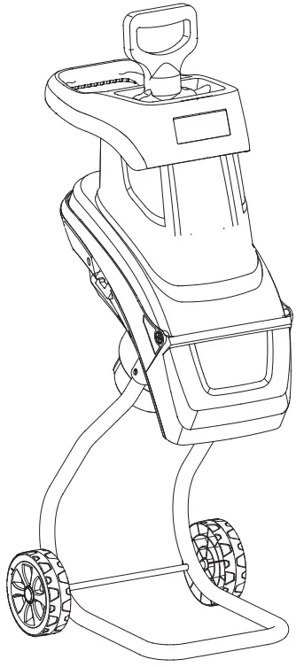 HAWKSMOOR 90496 2500W Electric Cutting Shredder -