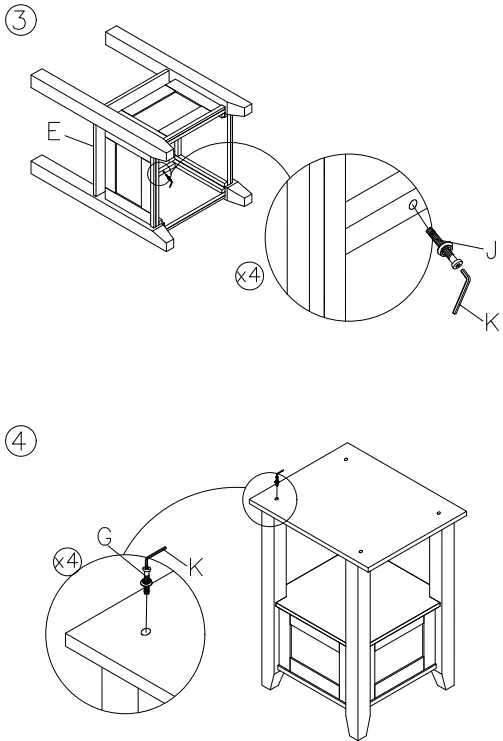 ASHLEY D594-42 Ralene Counter Height Extendable Dining Table-FIG4