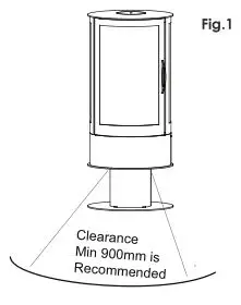Solution Fires SLE42s Electric Stove by Capital Fireplaces - Fig. 1