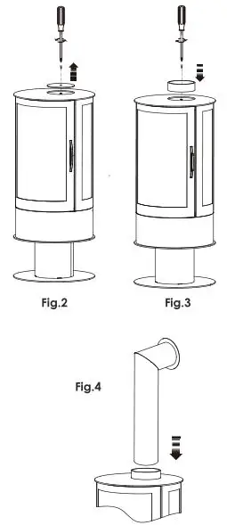 Solution Fires SLE42s Electric Stove by Capital Fireplaces - Fig. 2,3 & 4