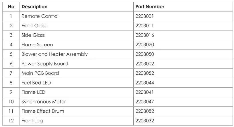 Solution Fires SLE42s Electric Stove by Capital Fireplaces - Replaceable Parts