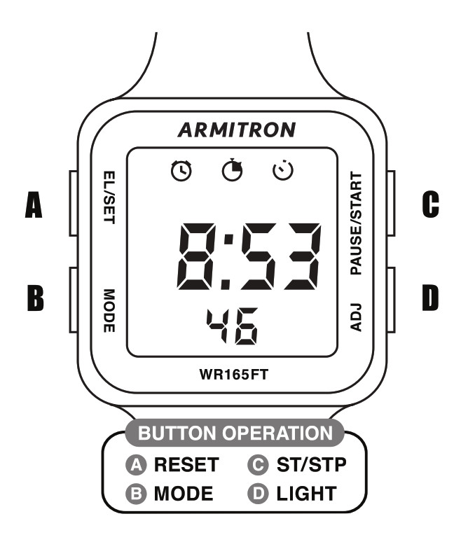 Armitron M1179a Series Watch User Manual Armitron M1179a Series Watch User Manual