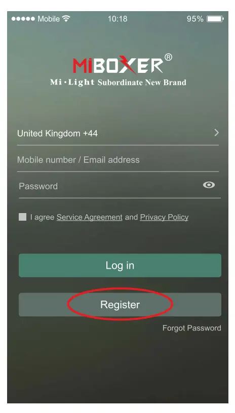 MiBoxer APP
User Instruction