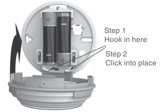 Honeywell Y87RF Single Zone Thermostat - Attach the thermostat