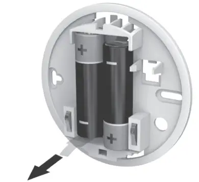 Honeywell Y87RF Single Zone Thermostat - Remove the protective