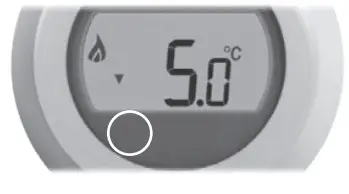 Honeywell Y87RF Single Zone Thermostat - setting is flashing