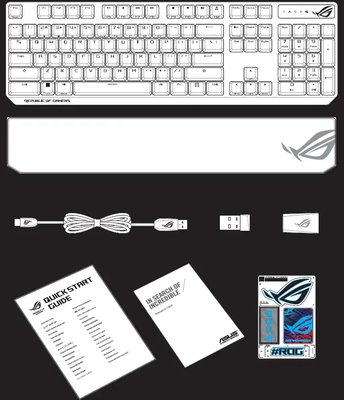 ASUS Rog Strix Scope NX Wireless Deluxe Mechanical Keyboard 1