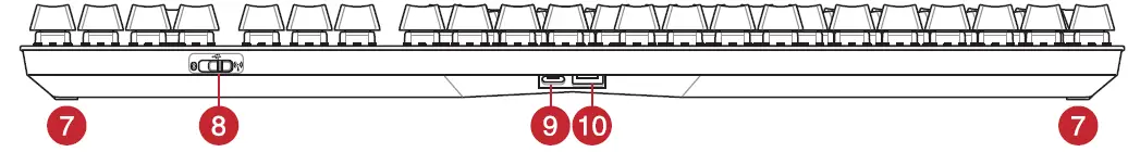 ASUS Rog Strix Scope NX Wireless Deluxe Mechanical Keyboard 3