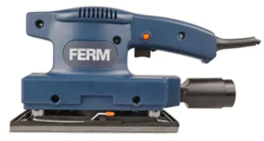 FERM PSM1027 Orbital Sander 135W with Sanding Papers