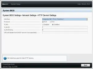FIG 10 HTTP Boot Client Configuration