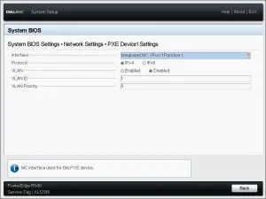 FIG 9 PXE Client Configuration