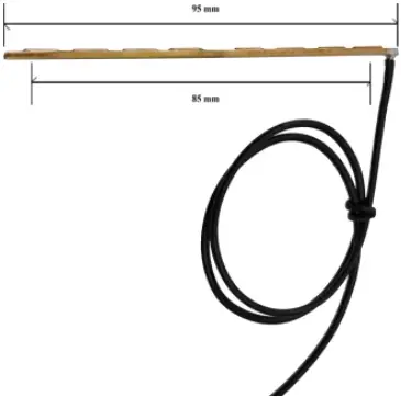 TAP PIEZO AUD Piezo Ceramic Bar is Fitted Into AUD A1