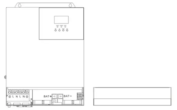 PowMr 5000W Solar Inverter 3500W 48V Off Grid Inverter 120VAC (2)