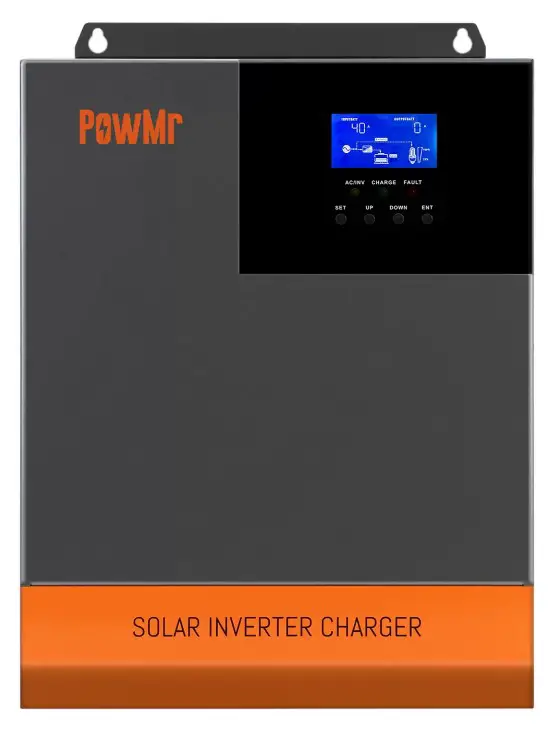 PowMr 5000W Solar Inverter 3500W 48V Off Grid Inverter 120VAC
