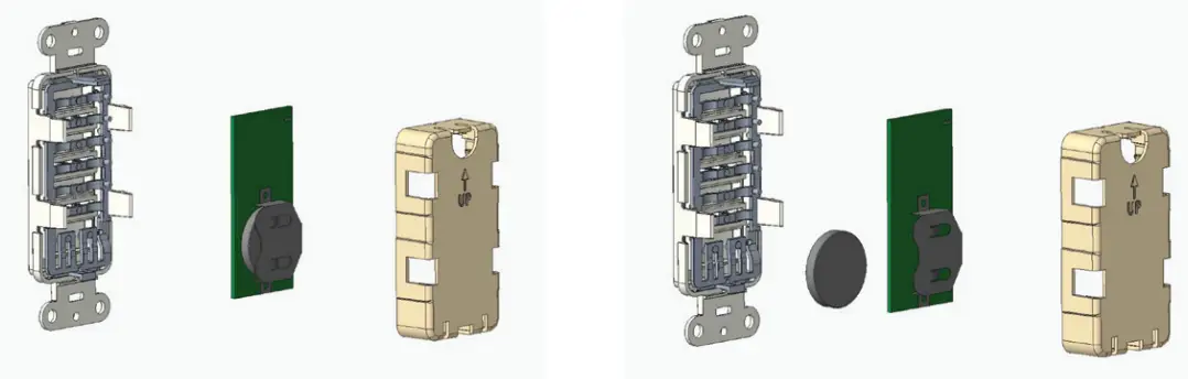 somfy 1870908 DecoFlex WireFree 3-Button - Battery Replacement