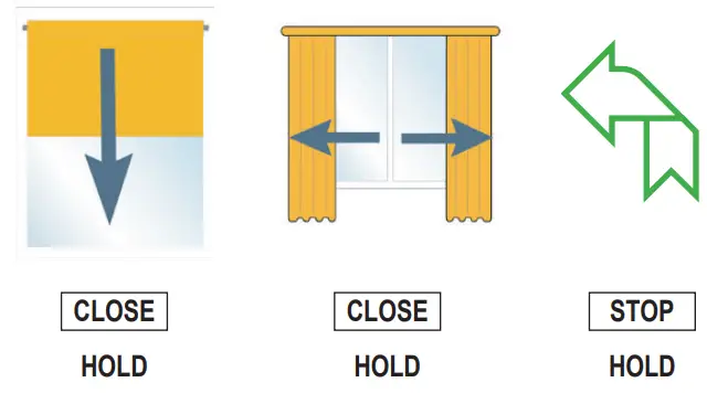 somfy 1870908 DecoFlex WireFree 3-Button - PROGRAMMING 1