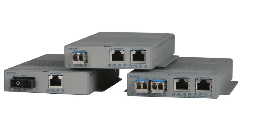 Omnitron Gpoe/s Gigabit Poe Media Converter User Manual