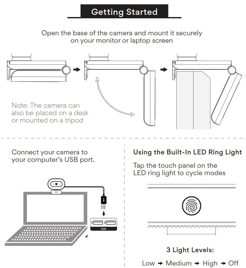 MEE audio 1080P USB Camera - Getting Started
