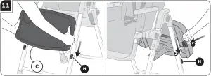 GUSIO Inglesina High Chair Instruction 11