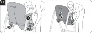 GUSIO Inglesina High Chair Instruction 13