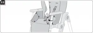 GUSIO Inglesina High Chair Instruction 22