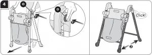 GUSIO Inglesina High Chair Instruction 4