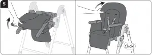 GUSIO Inglesina High Chair Instruction 5