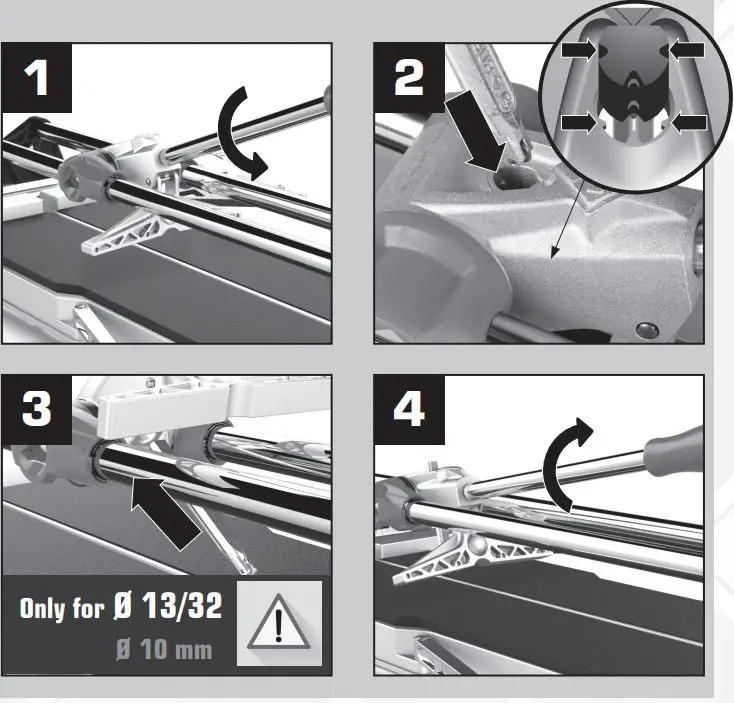 RUBI 14985 Speed N Tile Cutter Instruction Manual - OPERATING INSTRUCTIONS