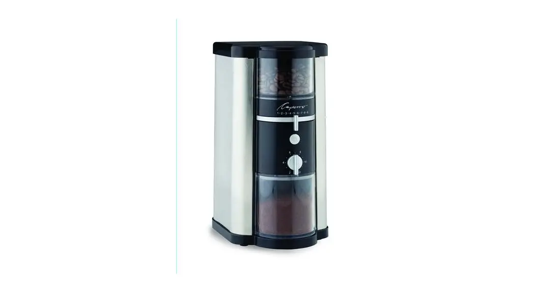 Capresso Stainless Steel Burr Grinder Instruction Manual