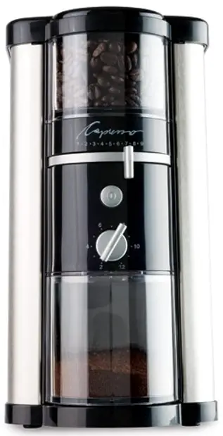 Capresso Stainless Steel Burr Grinder -figure