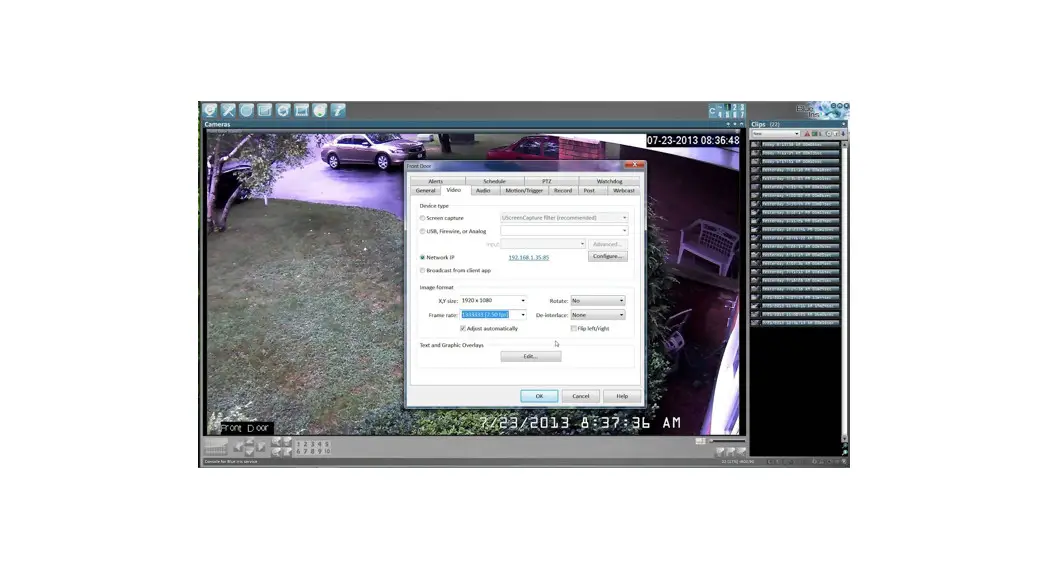 Add Camera On Blue Iris Instruction Manual